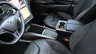 The console for Tesla Model S