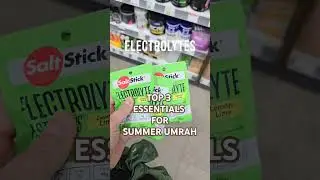 Top 3 ESSENTIALS to Pack for a Summer Umrah #muslimtravelgirl #umrahtips