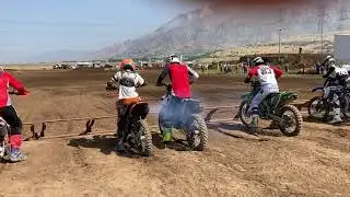 Oops!!  KTM 200 moto start