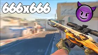 CS2 : Resolution 666x666