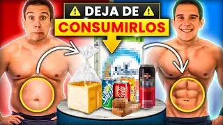 PERDER GRASA ABDOMINAL más rápido: comienza ELIMINANDO estos 5 ALIMENTOS CORRIENTES
