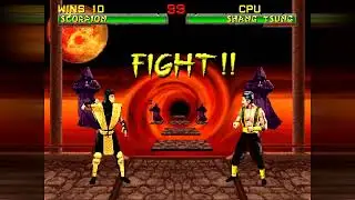 Mortal Kombat 2 MUGEN - Scorpion playthrough