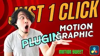 Motion Graphics Animation Just One click away in Davinci Resolve | Motion Sweet by @XSession
