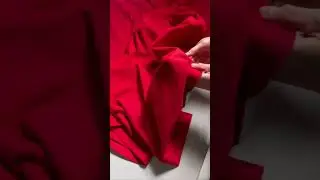 Трикотаж футер 2-х нитка (оттенок "Алый")