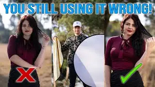 STOP using a reflector like THIS | Get better photos NOW!