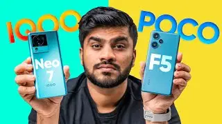 Detailed Comparison - iQOO Neo 7 vs POCO F5 - Very Confusing Choice🤔🥵