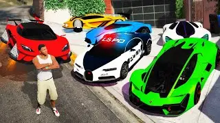 Supercars Uit De Toekomst Verzamelen In GTA 5!
