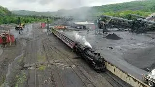 CNJ 113: Anthracite Burning Steam Locomotive Returns to the Mines