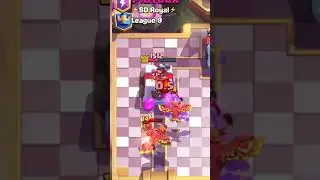 Getting to ultimate champion with no skill elixir golem deck 💀