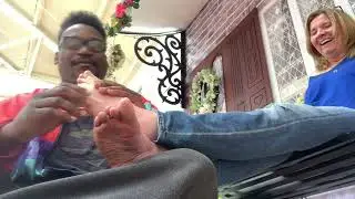 Simp Life | Public Feet Massager | To Give A Stranger A Foot Massage | Granny Feet Stinky | Part 3