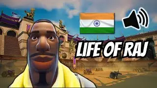 Angry Indian Voice Trolling in Fortnite (Raj Rages)
