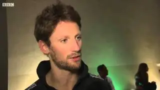 2015 Abu Dhabi - Post-Race: Romain Grosjean