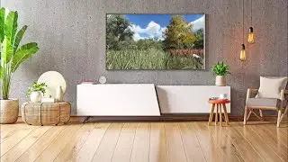 Free Virtual News Studio Background 4K, Green Screen Studio Set