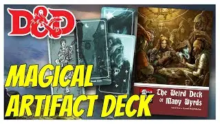 Magical artifact deck for Dungeons & Dragons | Weird Deck of Many Wyrds | D&D magic item DM's Guild
