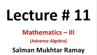 Homorphisim or Groups, Normal Groups and Quotient Groups with examples of Homorphisim Math.-III
