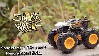 Shark Wreak Monster Truck FULL Theme Song! (Hot Wheels Monster Trucks Tournament of Titans)