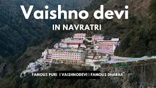 VaishnoDevi in Navratri | Famous Poori | vaishnodevi darshan | Famous dhabha | #katra #vaishnodevi