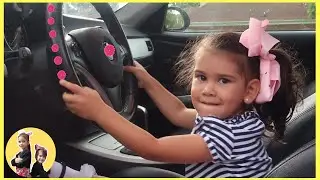We are in the Car | Wheels On The Bus Song Nursery Rhymes & Kids Songs by  Sam and Abby