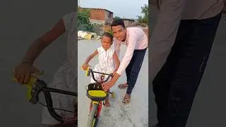 Kanha cycle ko ghumane le gya 🤣 #shorts#viral#trending #ytshorts