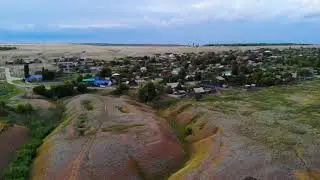 Село Дубовка Саратовской области - вид с высоты 2