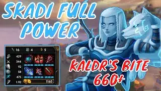 SKADI FULL POWER | Smite Season 8 Conquest | KALDR HITS FOR 660+