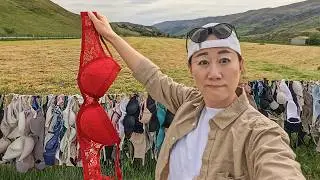 Why Are There Bras on a Farm? - Cardrona Bra Fence
