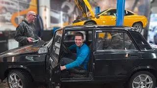 The Russian car died in our hands! Let's revive two Fiats at once:)