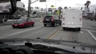 Stupid Driver in Los Angeles, California