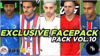 EXCLUSIVE FACEPACK VOL.10 FIFA 16 MOBILE