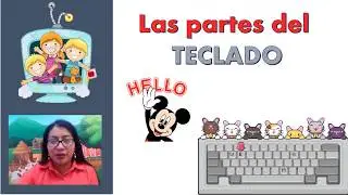 Partes del teclado de computadora