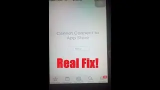 Here’s The Real Fix - Cannot Connect to App Store in iphonex,iphone5,iphone6,iphone7,mac,ipad