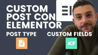 Come creare Custom Post con Elementor Pro | Elementor tutorial ita