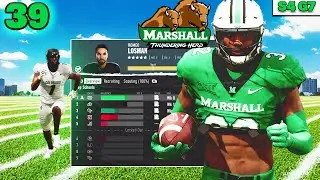 5 Star CB Recruit Picks Us Or Colorado! | Marshall Ep 39 - College Football 25