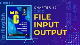 Let us C Solutions | C Programming | Basics of File Input Output or File handling in C Language