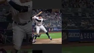 Aaron Judge Slow Motion Home Run Baseball Swing