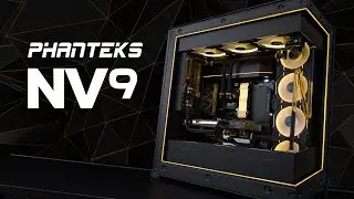 Triple-rad Phanteks NV9 Build: A Stunningly Elegant Setup!