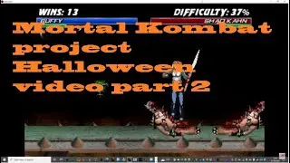 Mortal Kombat project Halloween video part 2