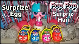 Toybox Surprise Egg | Pop Pop Surprise Hair S1 | Toy Opening video