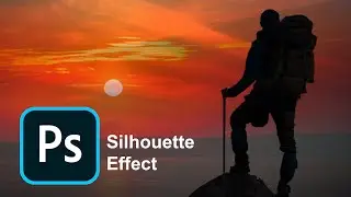 silhouette effect in photoshop | photoshop tutorial for beginners | easy tutorial | photoshop effect