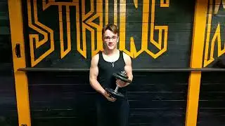 👍 Жим гантелей лежа 57кг на каждую руку 💪
