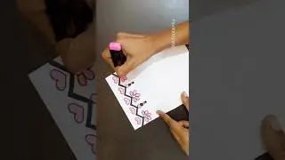 Very easy border design|Easy project work design border#shorts#shortvideo #short#trending#viralvideo