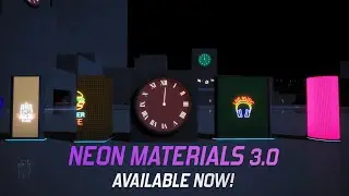Unreal Engine Marketplace - Neon Materials (3.0)