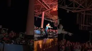 Donnie wahlberg in the crowd indy