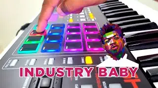 Lil Nas X, Jack Harlow - INDUSTRY BABY (Cover) AKAI MPK 249