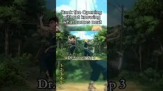 Rank The Anime Opening Without Knowing The Next One! #anime #animemusic #parati #shorts #opening