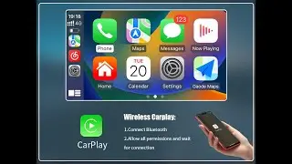 How to Use Wireless CarPlay  for AUTOABC Toyota Adapter