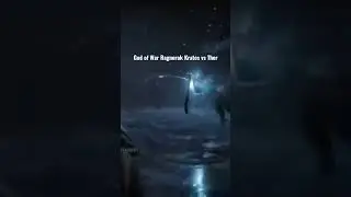 God of War Ragnorak Kratos Vs Thor