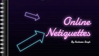 Online Netiquettes