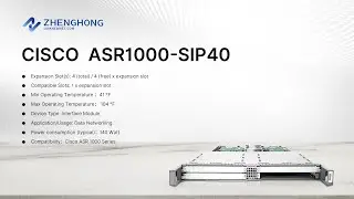 ASR1000-SIP40 Cisco ASR 1000 Series 40GB Expansion Module （on sales）