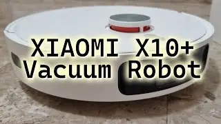 #xiaomi  X10 Plus Smart Vacuum Robot IT CLEANS, MOPS AND DRAINS!